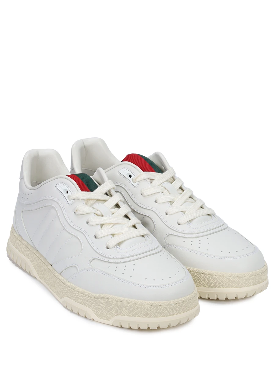 Кеды кожаные Re-Web GUCCI 786186 AADJ9 9097 Белый  Фото 2