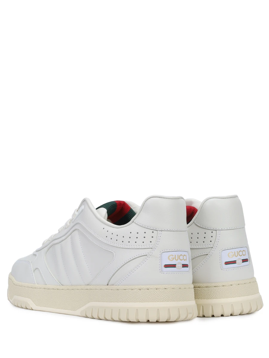 Кеды кожаные Re-Web GUCCI 786186 AADJ9 9097 Белый  Фото 4