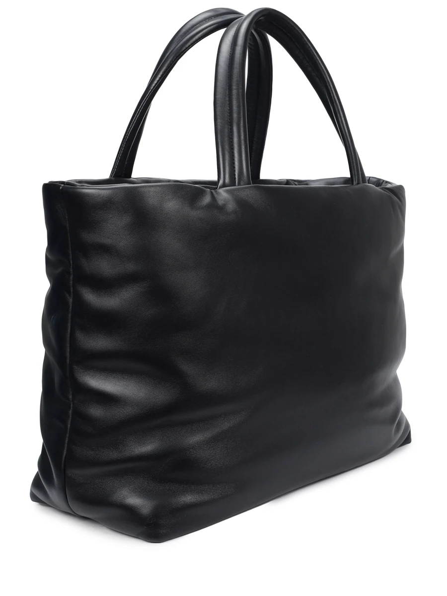 Сумка кожаная SAINT LAURENT 756269 AACIW 1000 Черный  Фото 3