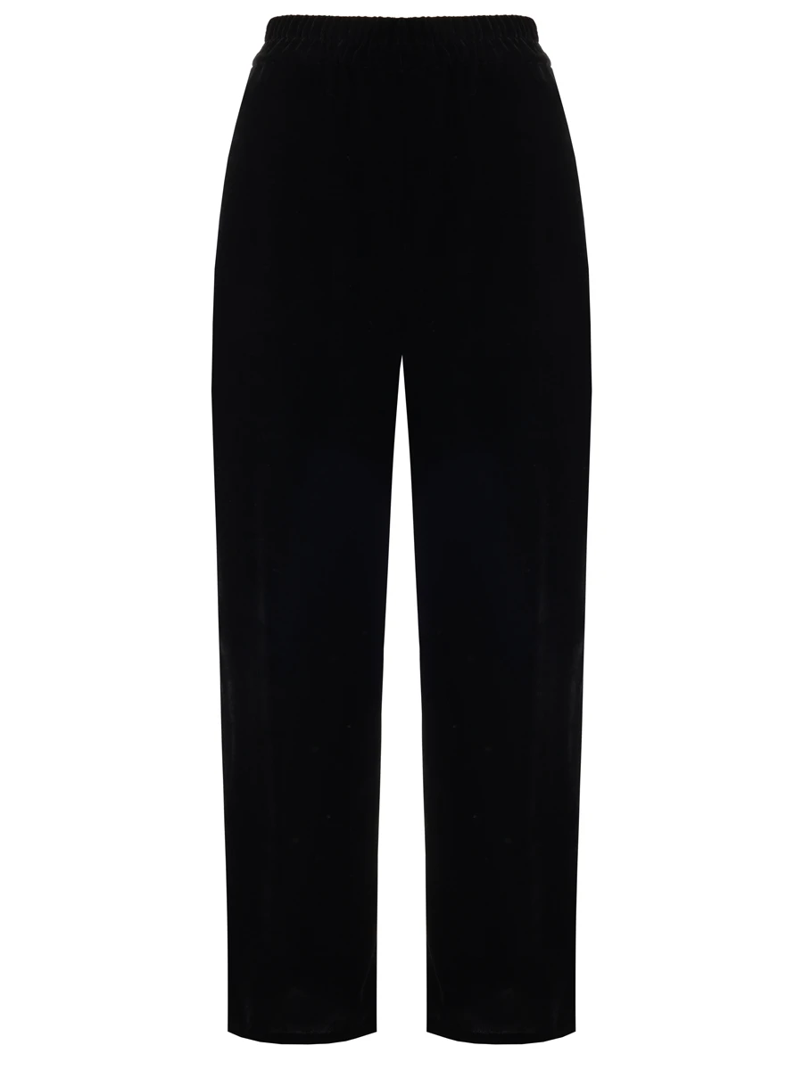 Брюки шелковые YANINA Т-2941 Черный 