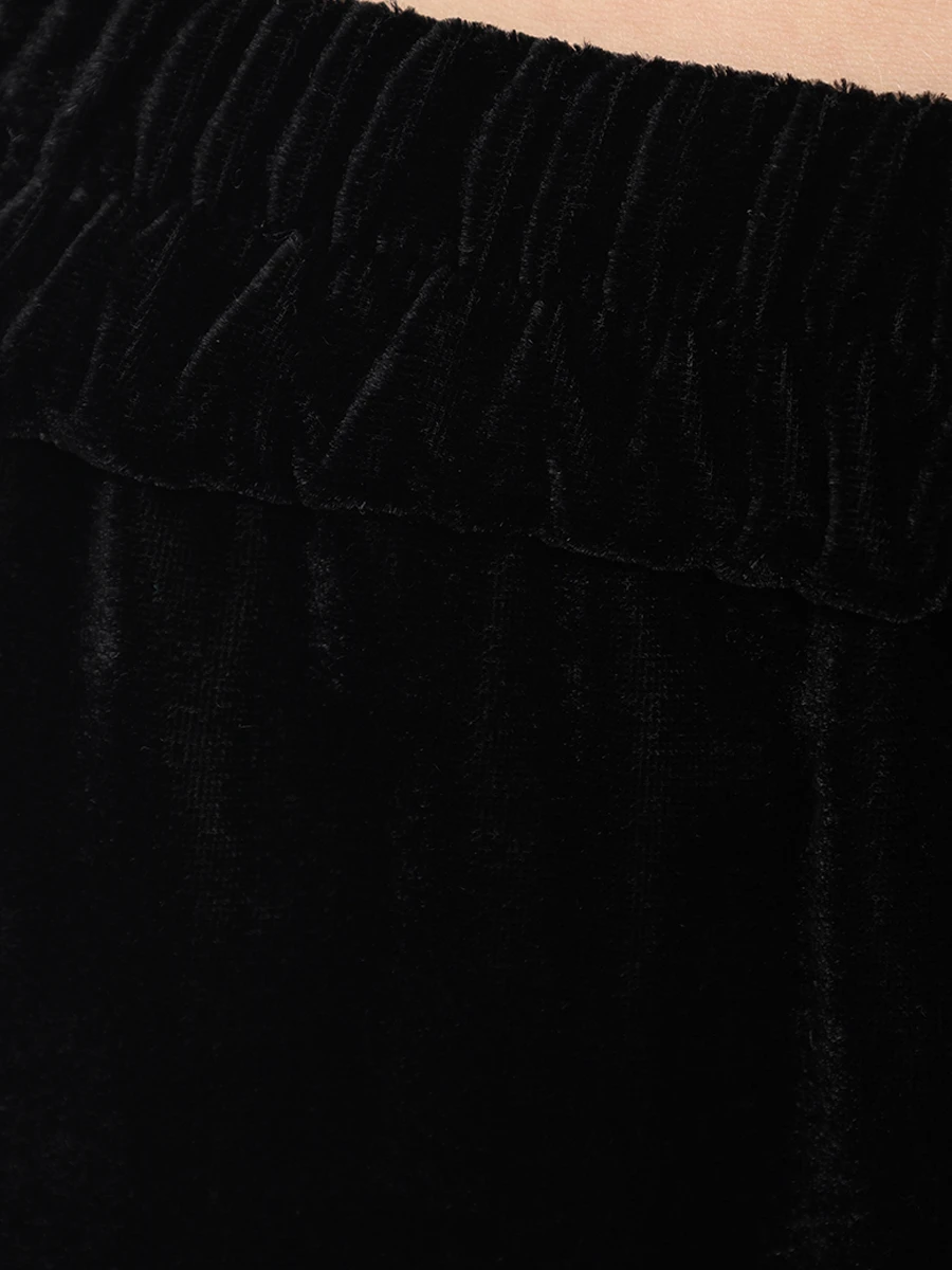 Брюки шелковые YANINA Т-2941 Черный  Фото 6