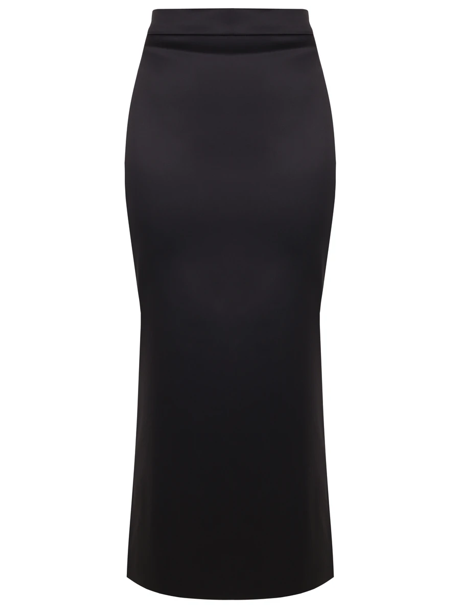 Юбка шелковая YANINA Т-1879С Черный 