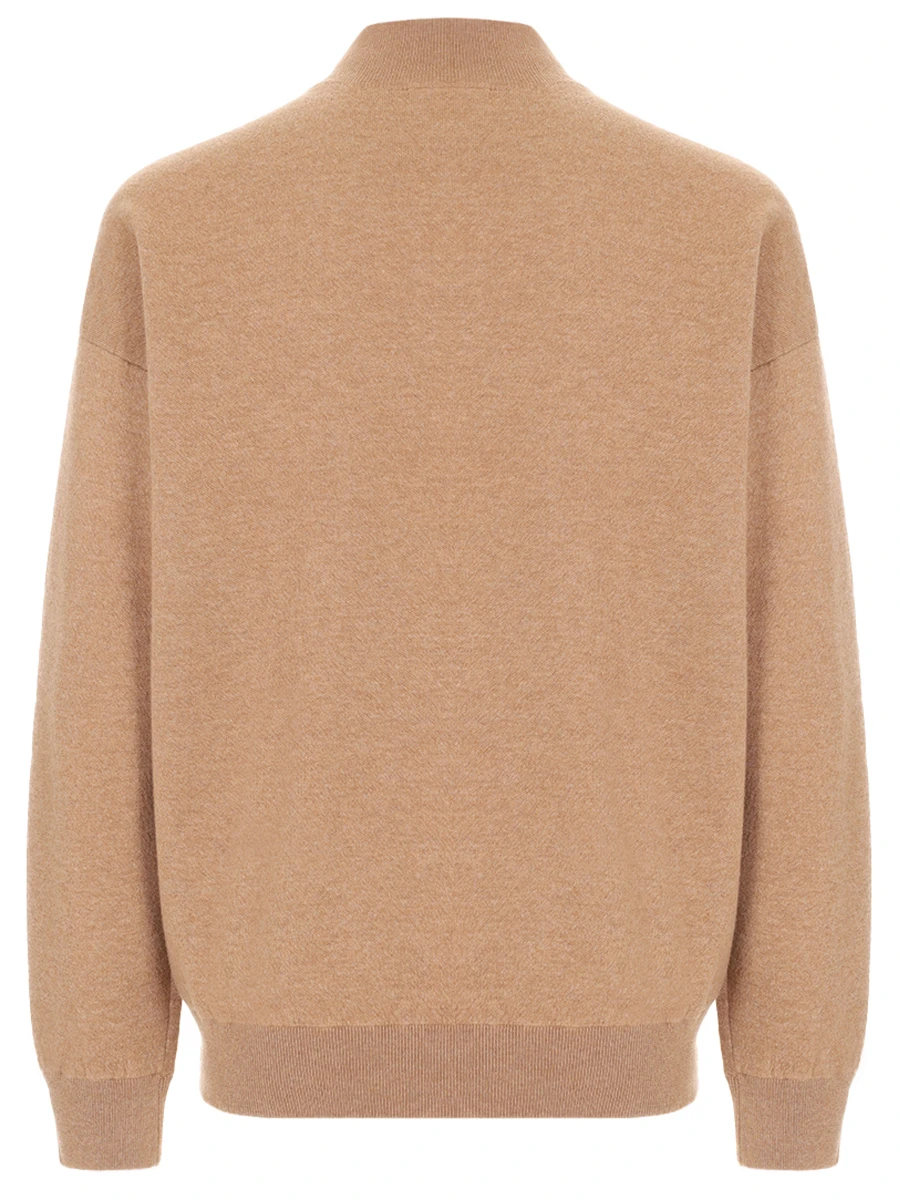 Кардиган кашемировый MALO UXK109 F1L27 EM880 Бежевый  Фото 2