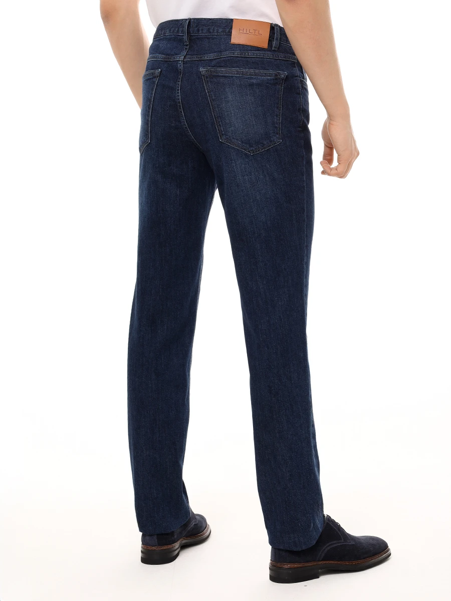 Джинсы Regular Fit хлопковые HILTL 74878/42/PARKER Reg Синий  Фото 3