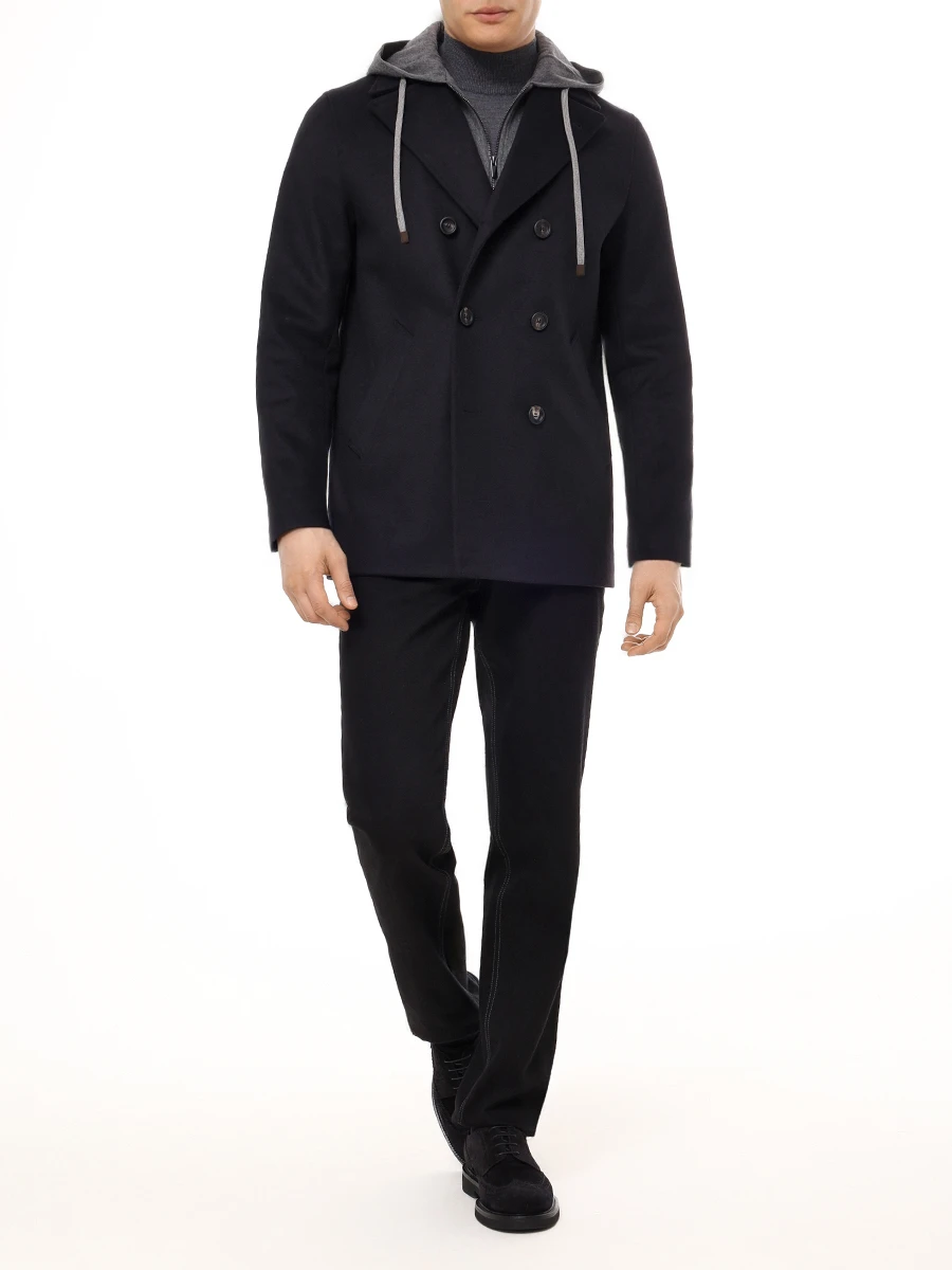 Джинсы Regular Fit хлопковые HILTL 74878/02/PARKER Reg Черный  Фото 2