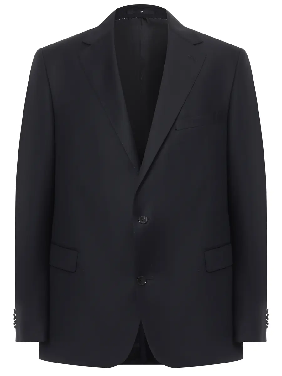 Костюм шерстяной EDUARD DRESSLER 10001/01/6B51/NARDO/3B25 6R JEFF Черный  Фото 3