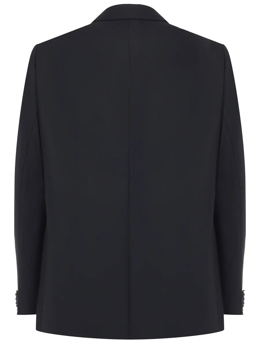 Костюм шерстяной EDUARD DRESSLER 10001/01/6B51/NARDO/3B25 6R JEFF Черный  Фото 4