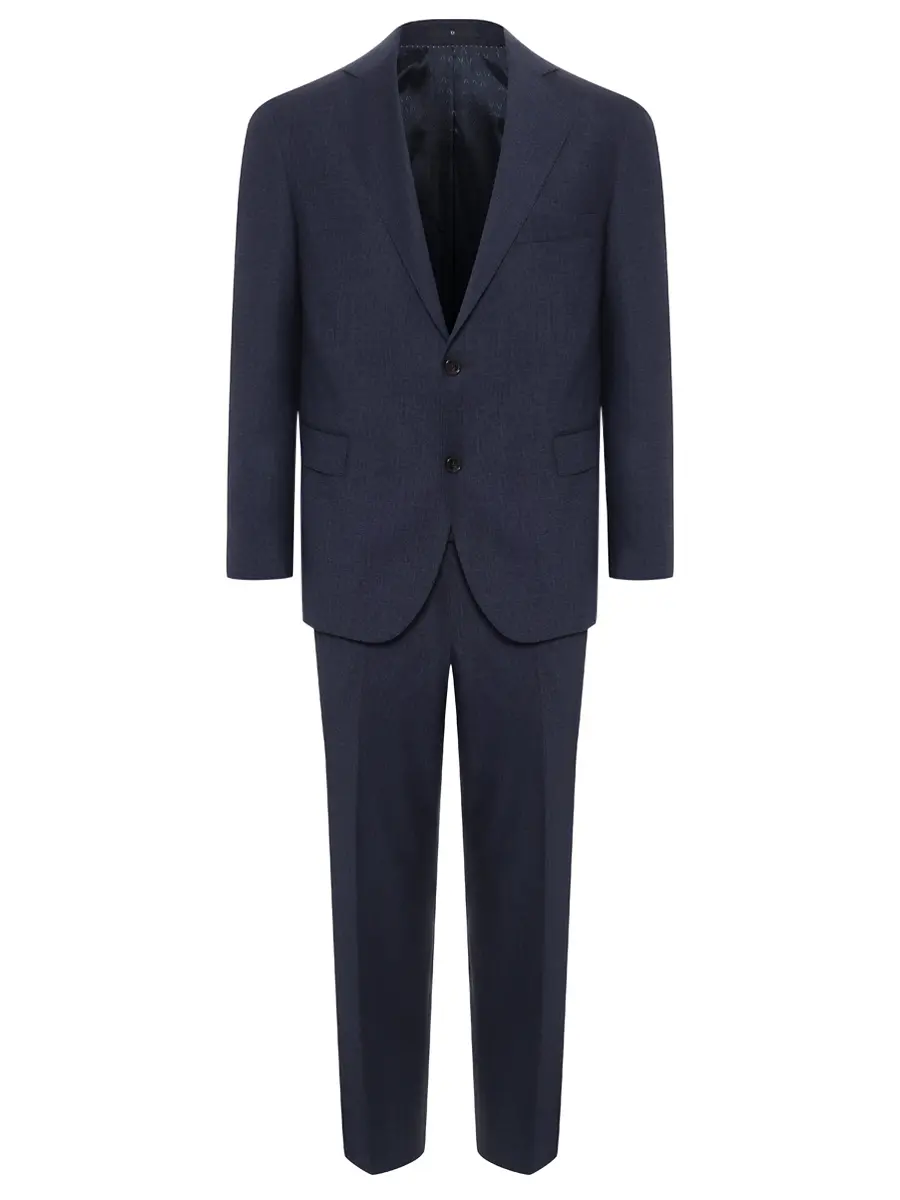 Костюм шерстяной EDUARD DRESSLER 52116/42/5B31/SEAN/3B20 6C JIM Синий  Фото 2