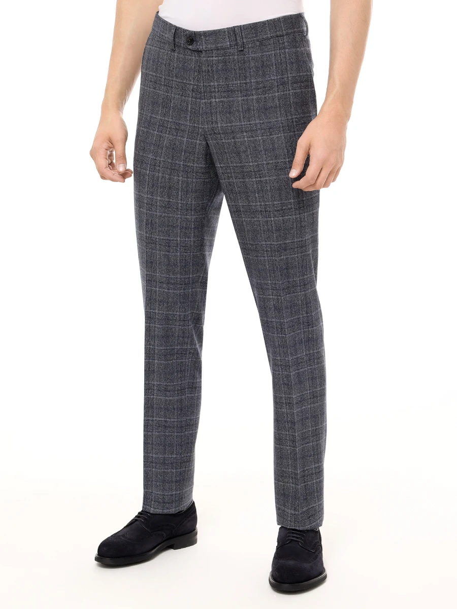 Костюм шерстяной EDUARD DRESSLER 56215/43/5B31/3B35 JIM 6R sc-sean Синий  Фото 8