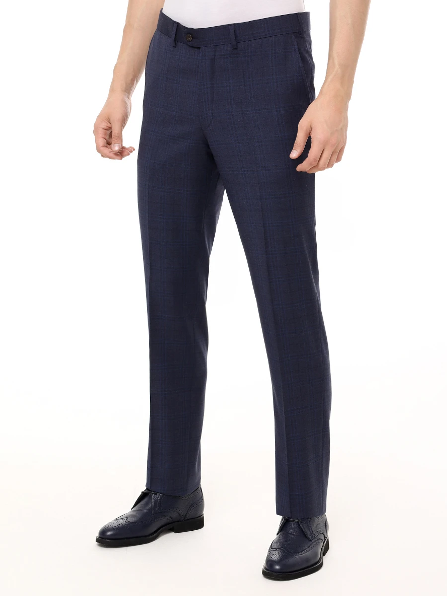 Костюм шерстяной EDUARD DRESSLER 00420/46/5B31/sc-sean/3B35 6L JIM Синий  Фото 8