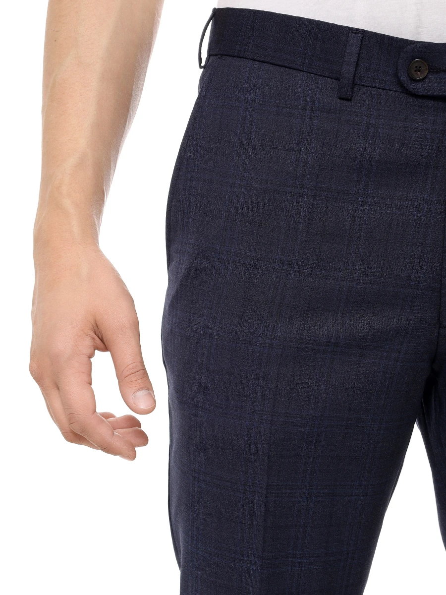 Костюм шерстяной EDUARD DRESSLER 00420/46/5B31/sc-sean/3B35 6L JIM Синий  Фото 9