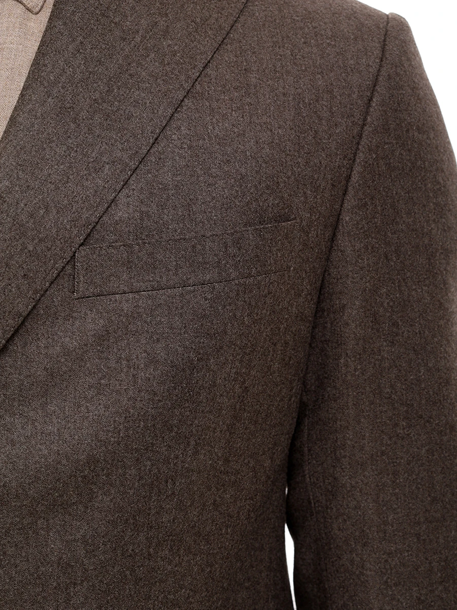 Костюм шерстяной EDUARD DRESSLER 56221/83/5B31/sc-sean/3B20 6C Janis Коричневый  Фото 6