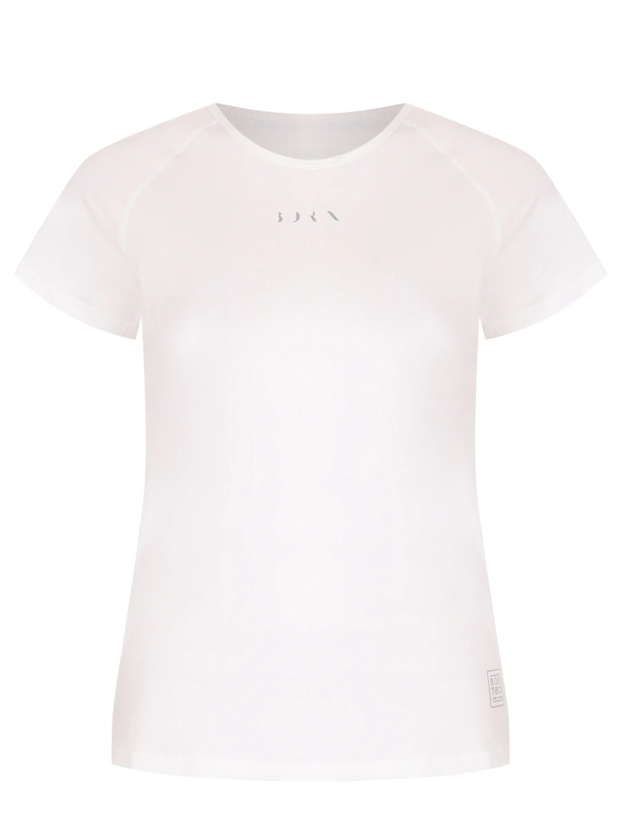 Футболка с логотипом BORN FW24CS48-C TORA Белый 