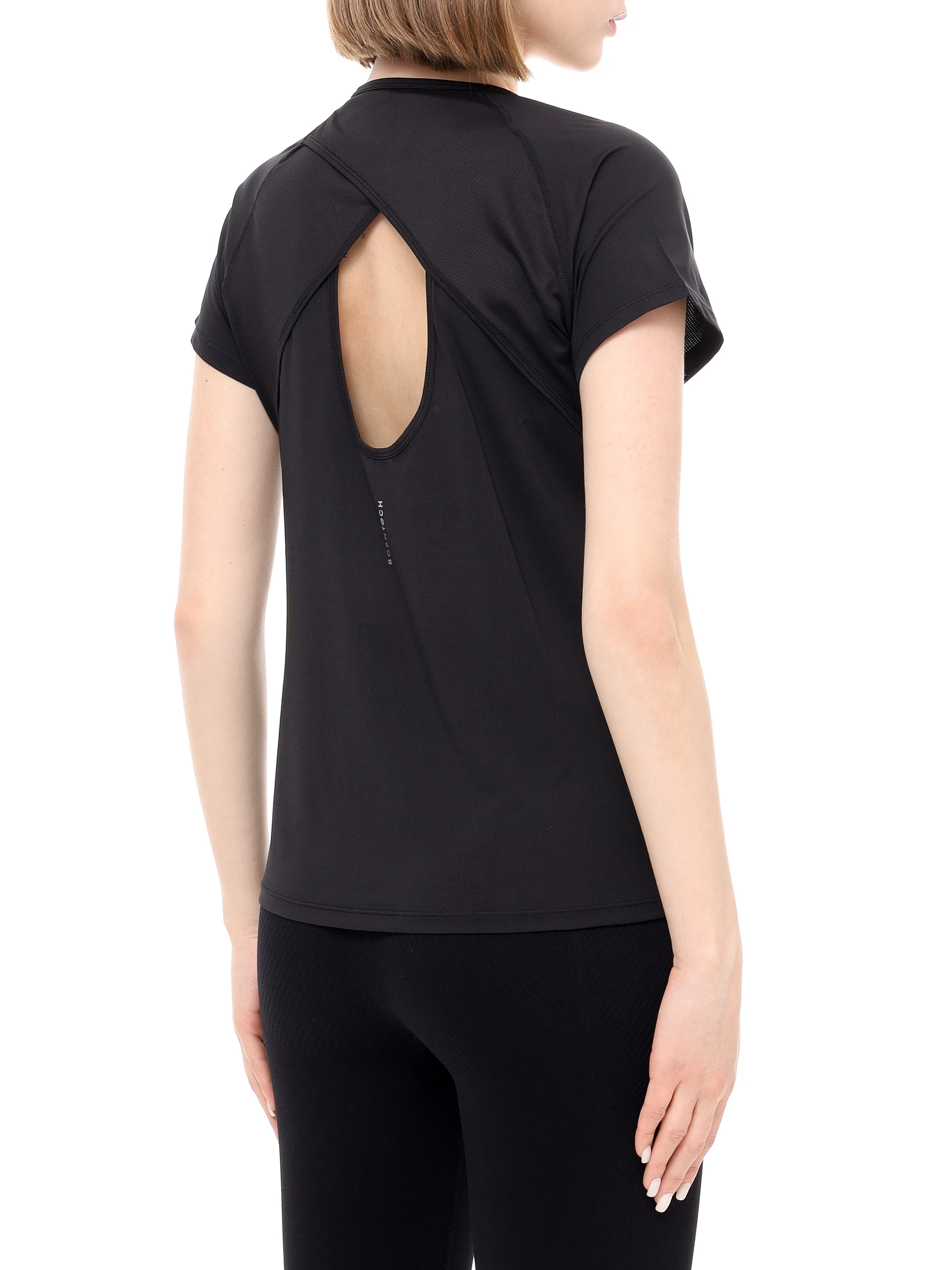 

Футболка однотонная, Черный, FW24CS48-C TORA