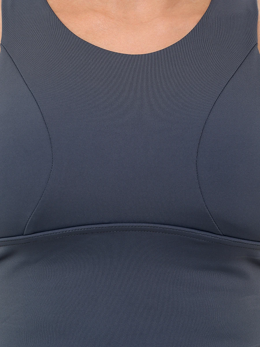 Топ однотонный BORN FW24CS36-B ELIN Серый  Фото 5