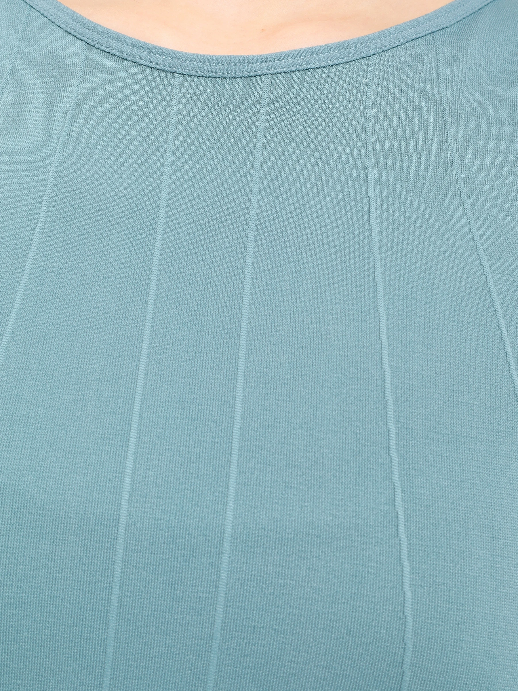 Топ однотонный BORN OI23SM59-C YARA Бирюзовый  Фото 6
