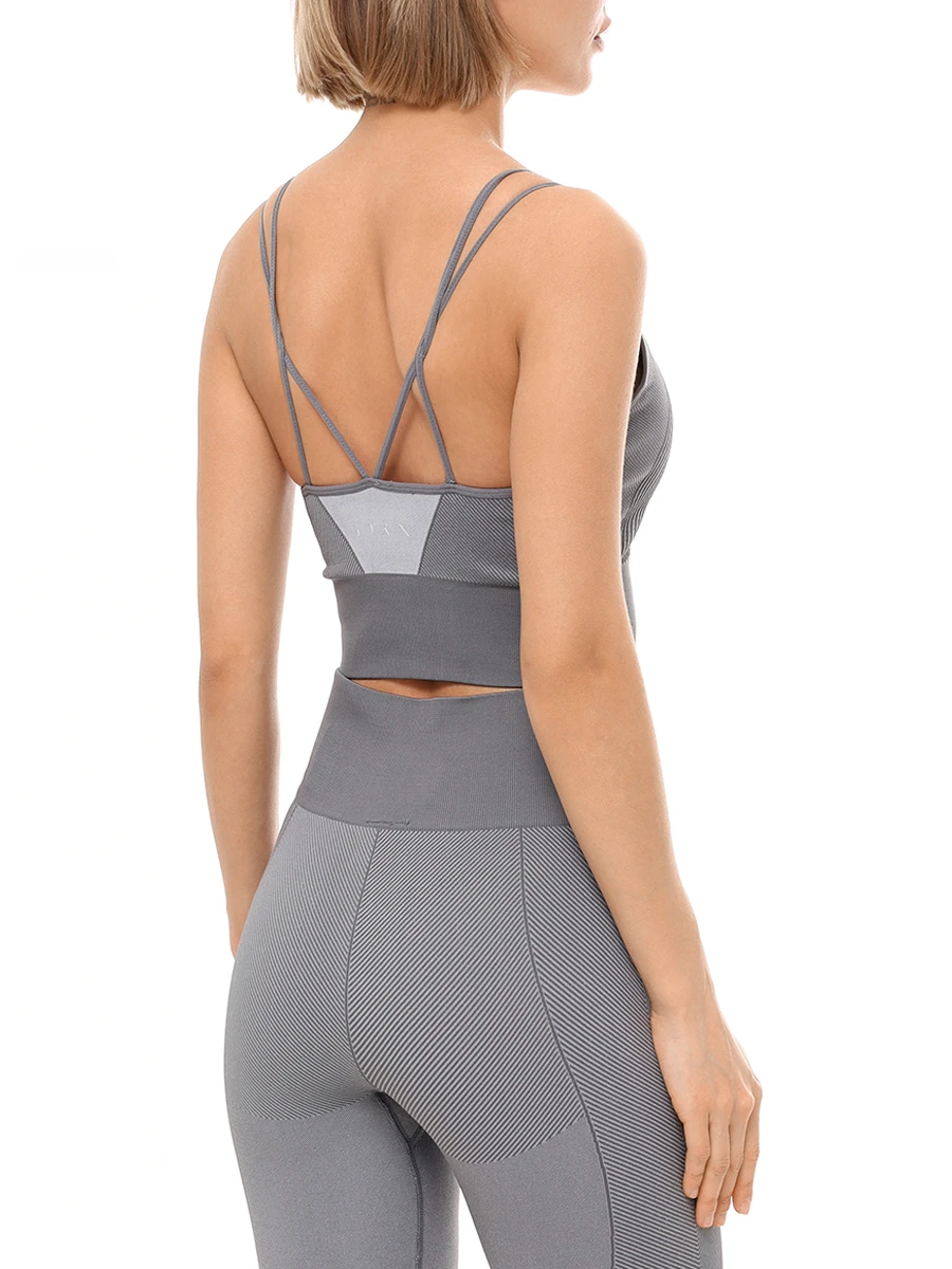 Топ однотонный BORN FW24SM16-B SAKURA Серый  Фото 3