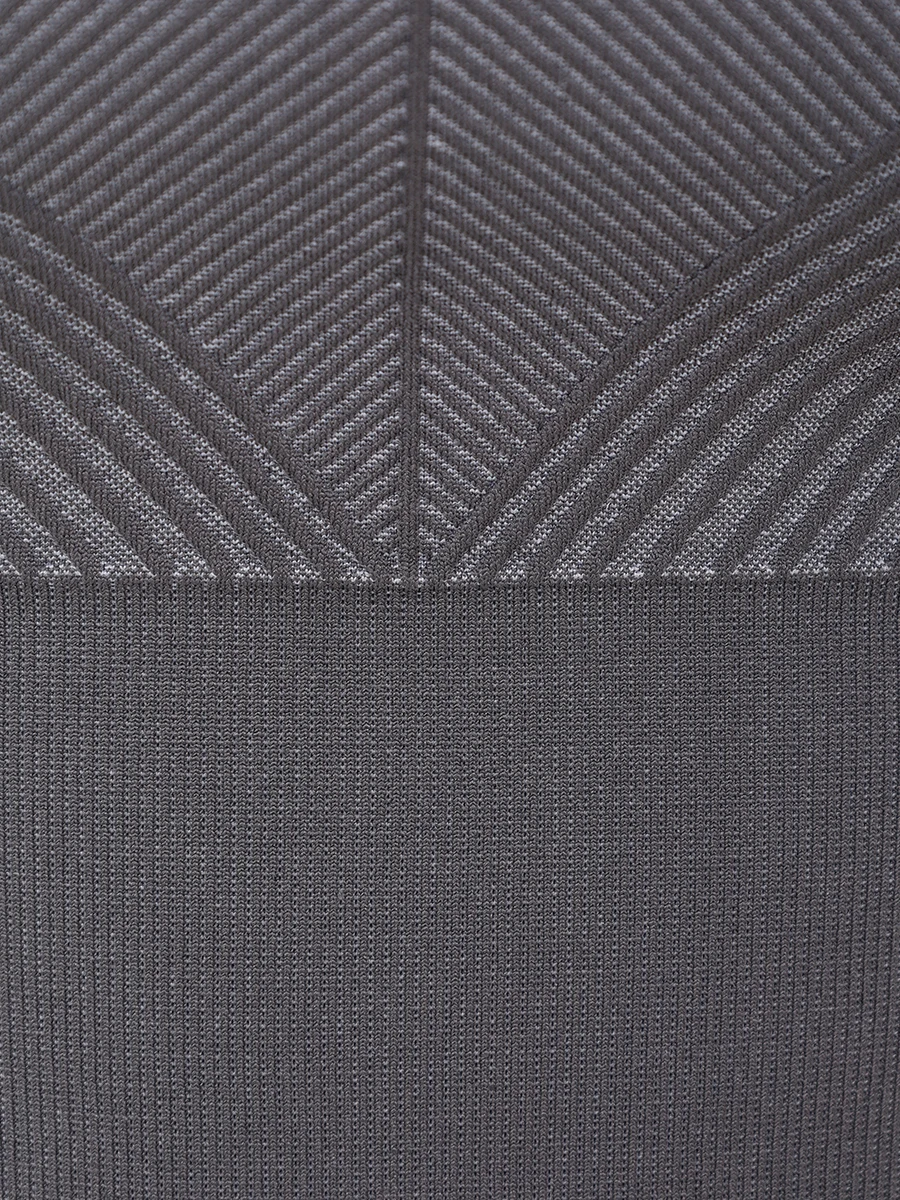 Топ однотонный BORN FW24SM16-B SAKURA Серый  Фото 6