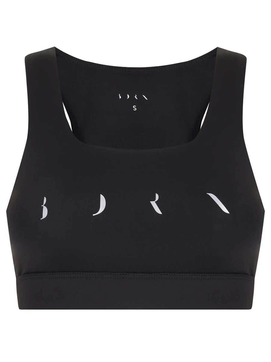 Топ с логотипом BORN FW224CS100-C NIGHT Черный 