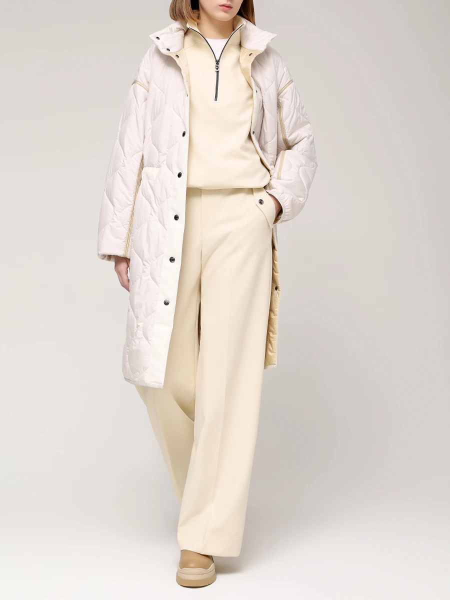 Куртка стеганая Grazia BOGNER 36207914/106 GRAZIA Кремовый  Фото 2