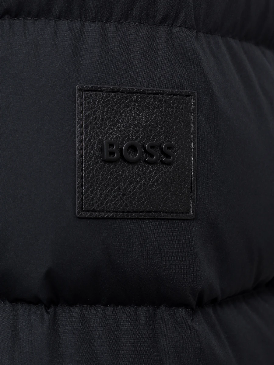 Пуховик стеганый BOSS 50525237/001 Черный  Фото 6
