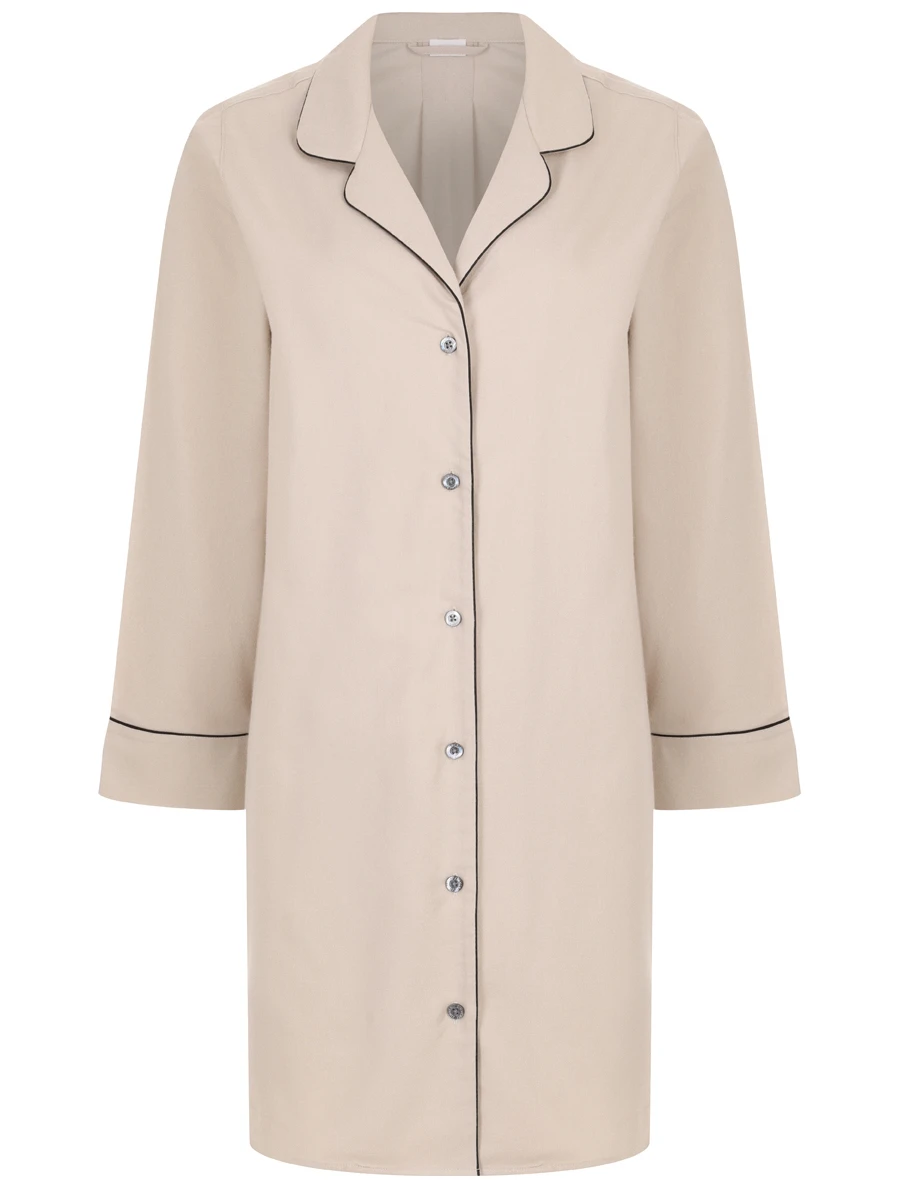 

Сорочка хлопковая, Бежевый, 4600-15001/123