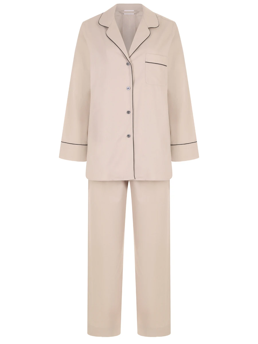 

Пижама хлопковая, Бежевый, 4600-11000/123