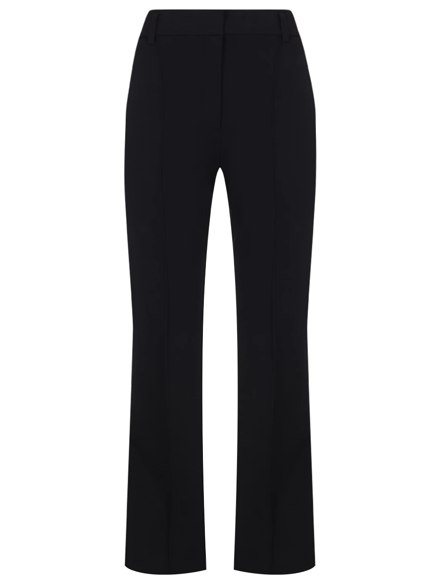Брюки из вискозы DOROTHEE SCHUMACHER 048013 / 999 Черный 