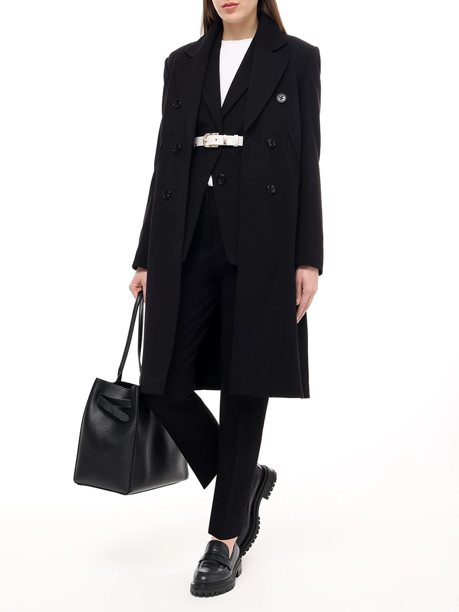 

Пиджак из вискозы, Черный, 048042 / 999