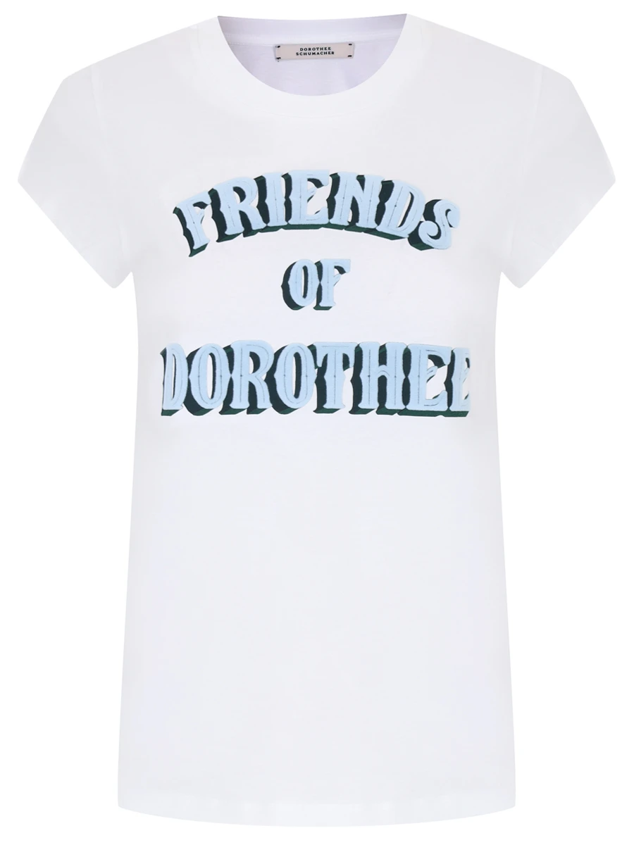 

Футболка хлопковая, Белый, 823001 / 080