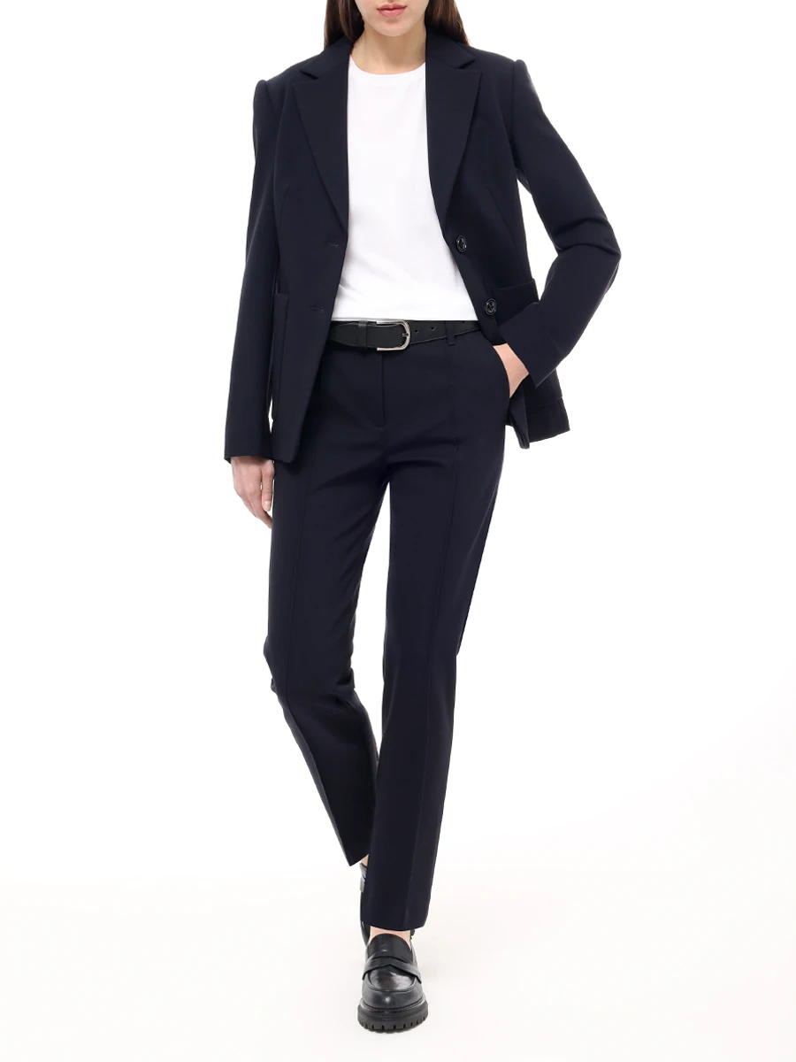 

Пиджак из вискозы, Синий, 048042 / 899