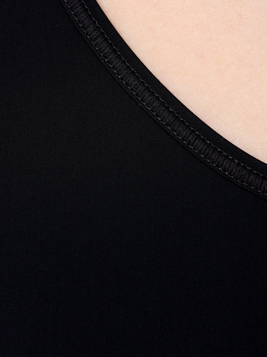 Футболка однотонная JIL SANDER J40GC0019 J20031 001 Черный  Фото 6