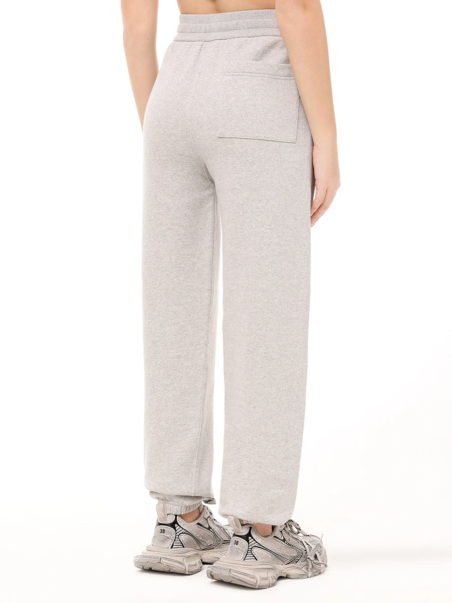 Брюки хлопковые JIL SANDER J40KA0130 J20010 052 Серый  Фото 3