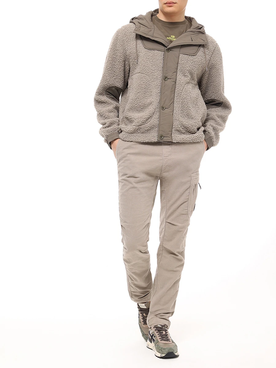 

Куртка из экомеха, Зеленый, 17CMOW102A11/327