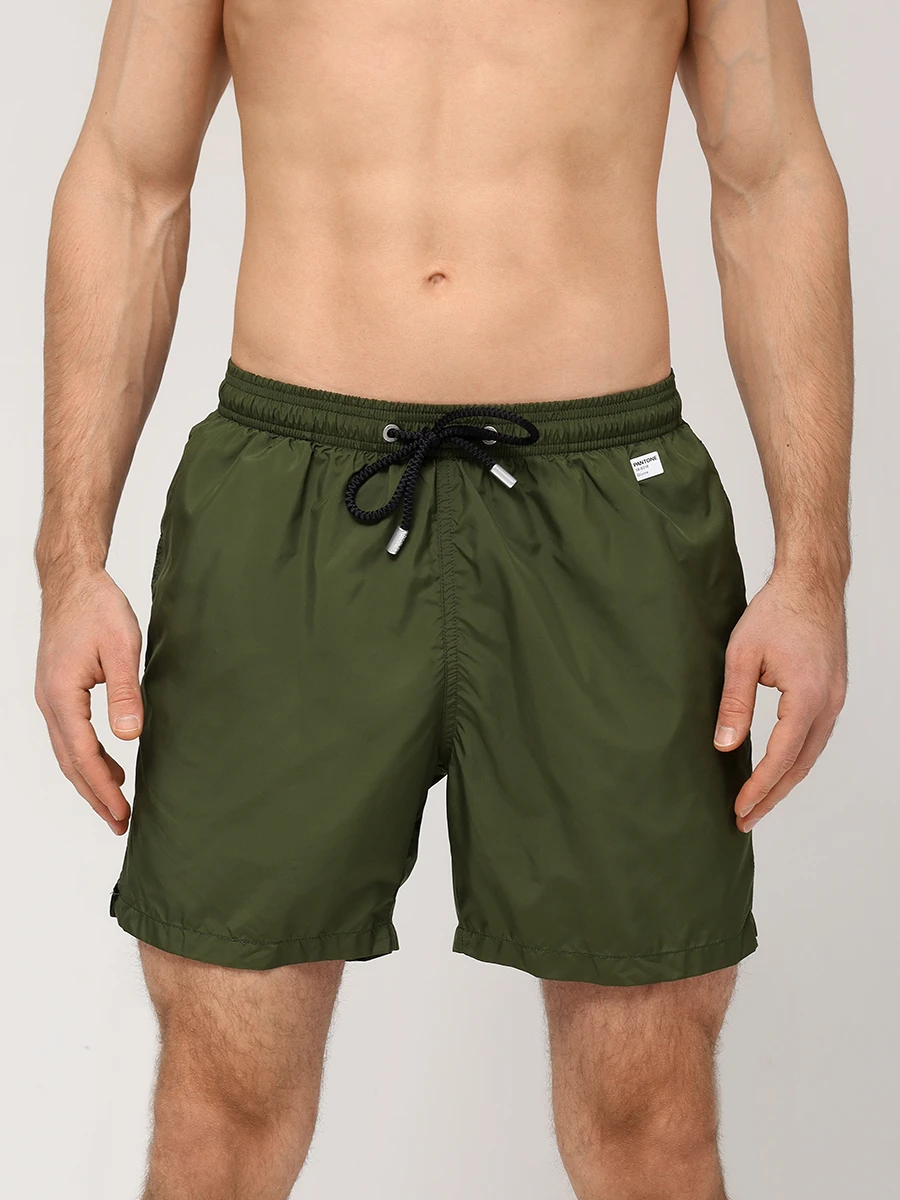 Шорты плавательные MC2 SAINT BARTH LIGGHTING PANTONE - 52 MILITARY Зеленый  Фото 2