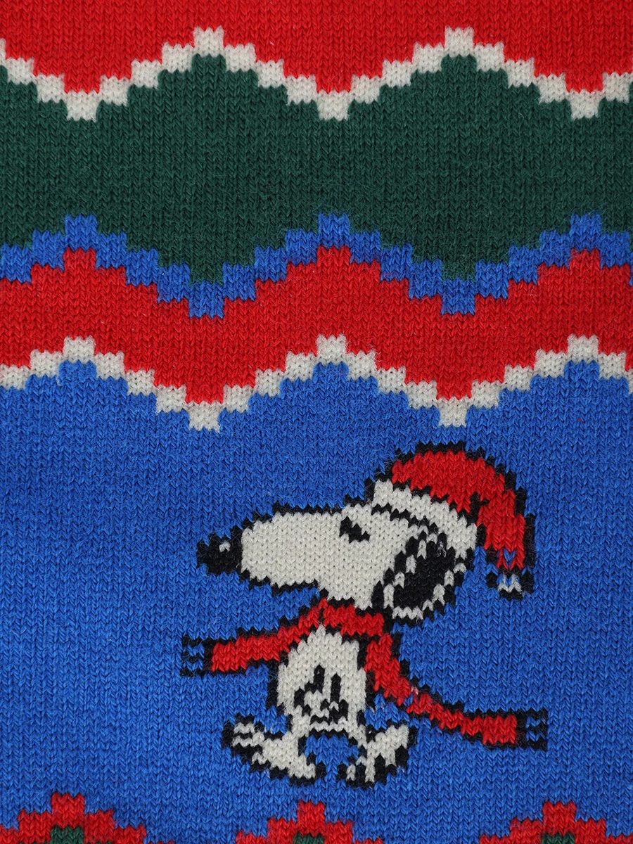

Гольфы хлопковые, Красный, SOX - SNOOPY NORDIC 17