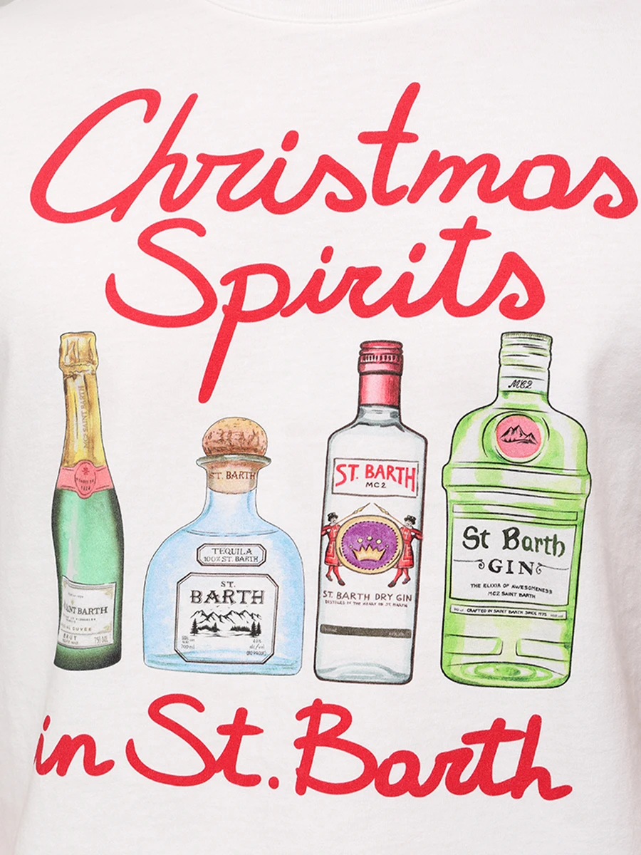 

Футболка хлопковая, Белый, ARNOTT - CHRISTMAS SPIRITS 10