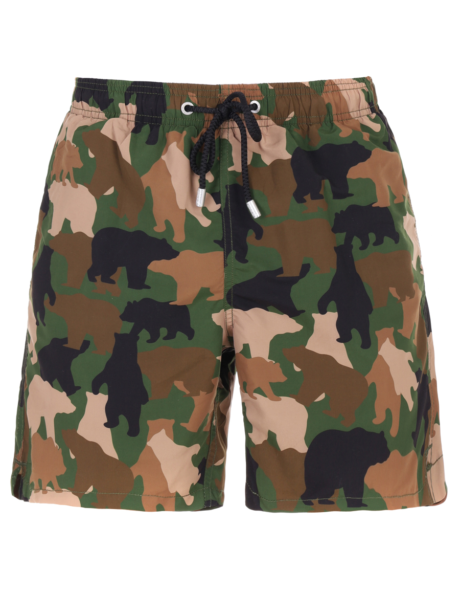 Шорты плавательные MC2 SAINT BARTH GUSTAVIA - BEAR CAMO 52 Камуфляж 