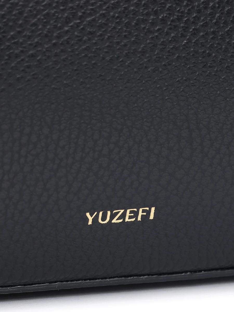 Сумка кожаная Oyster Mini Duffle YUZEFI YUZCO-HB-MOYD-L034 Черный  Фото 5