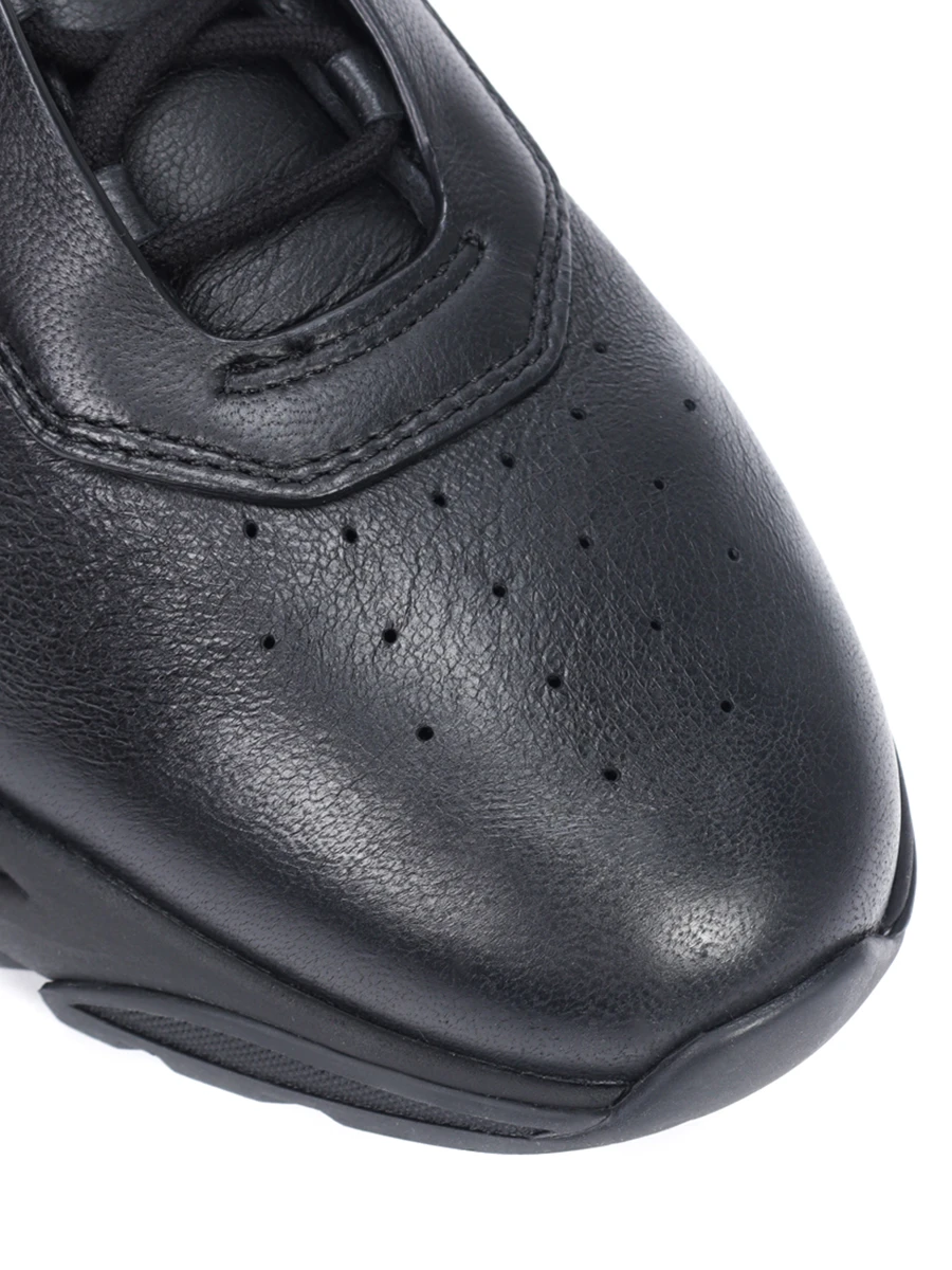 Кроссовки кожаные на меху SANTONI MBIG22032NERPAUAN01 Черный  Фото 5