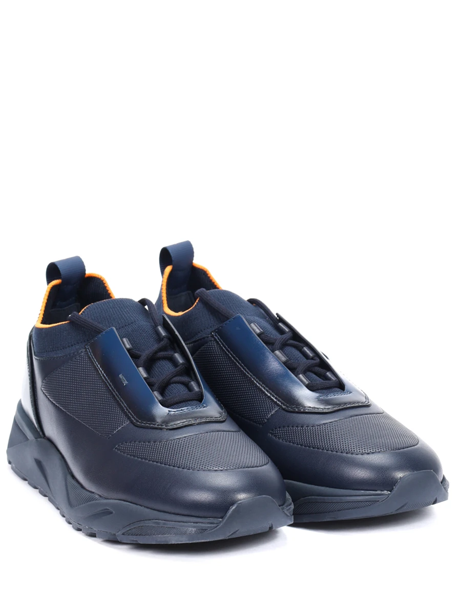 Кроссовки кожаные SANTONI MBIG22042NOTNKMTU61 Синий  Фото 2