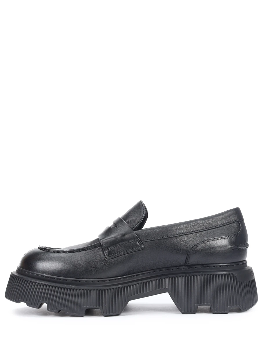 фото Лоферы кожаные santoni