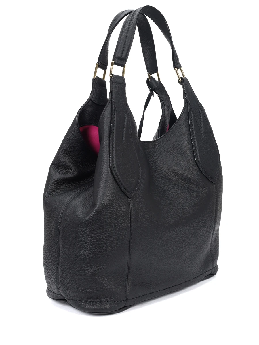 Сумка кожаная LANCEL A13235 10 Черный  Фото 3