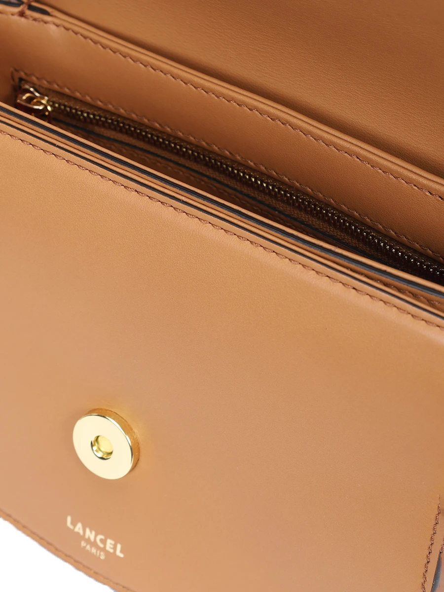 Сумка кожаная Sac Rabat LANCEL A13147 20 Коричневый  Фото 4