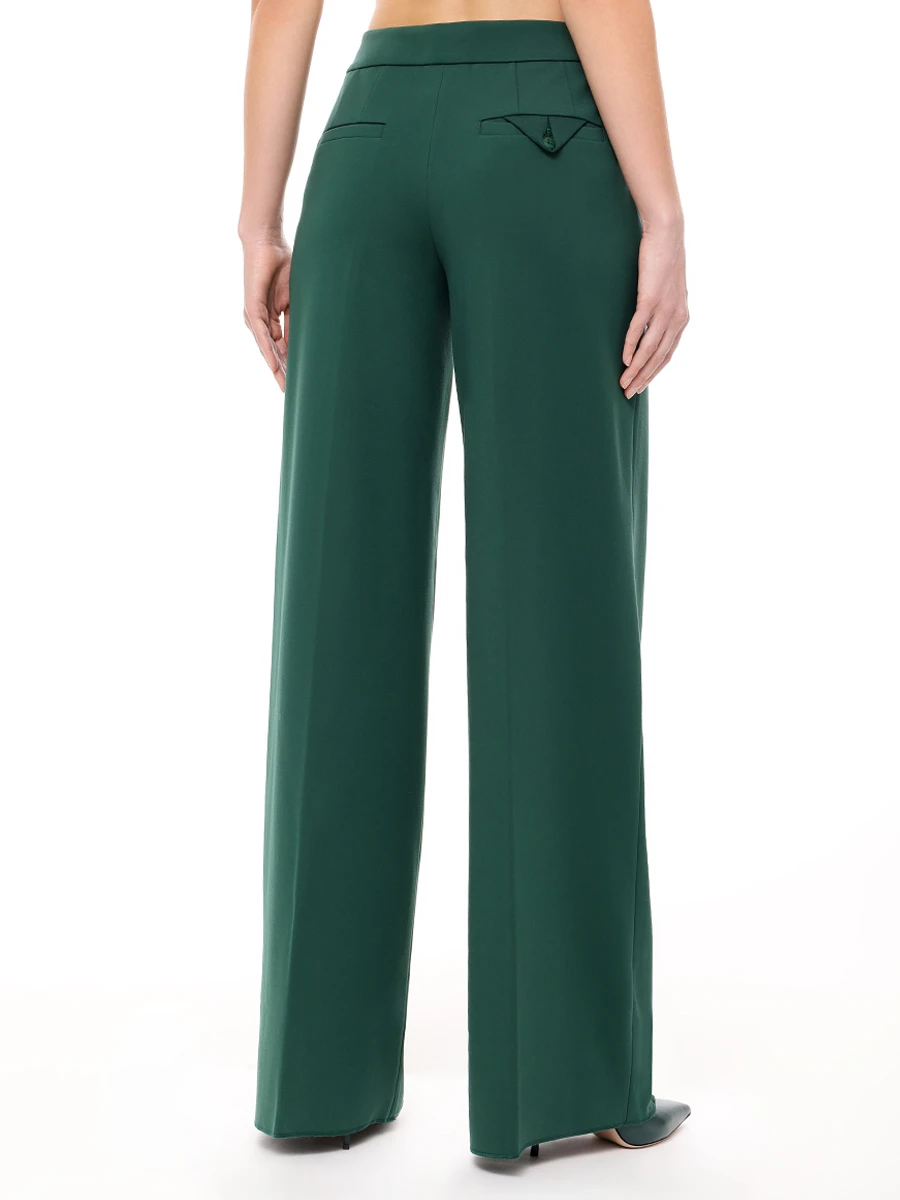 Костюм из вискозы DOROTHEE SCHUMACHER 848012/848003 567 Зеленый  Фото 7