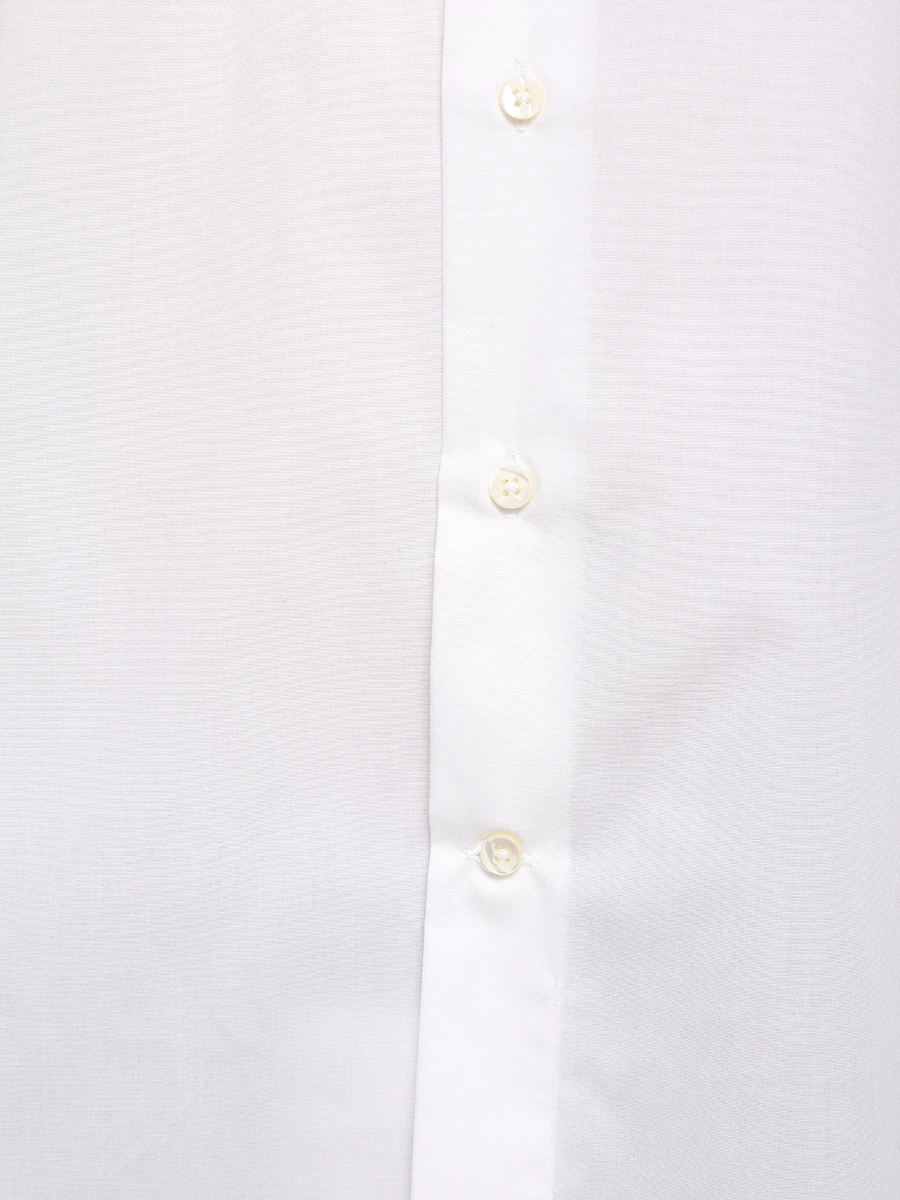 Рубашка Regular Fit хлопковая CANALI GA03288/CCL7018/001 RF Белый  Фото 5