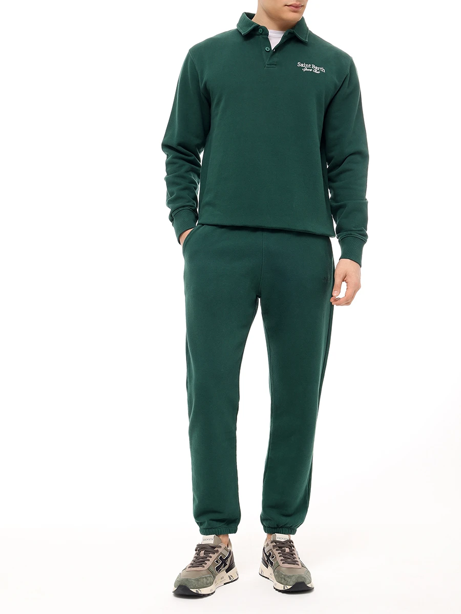 

Костюм хлопковый, Зеленый, EVANS - SB SPORT CLUB 51 EMB/BOLT WN - SB 51 EMB