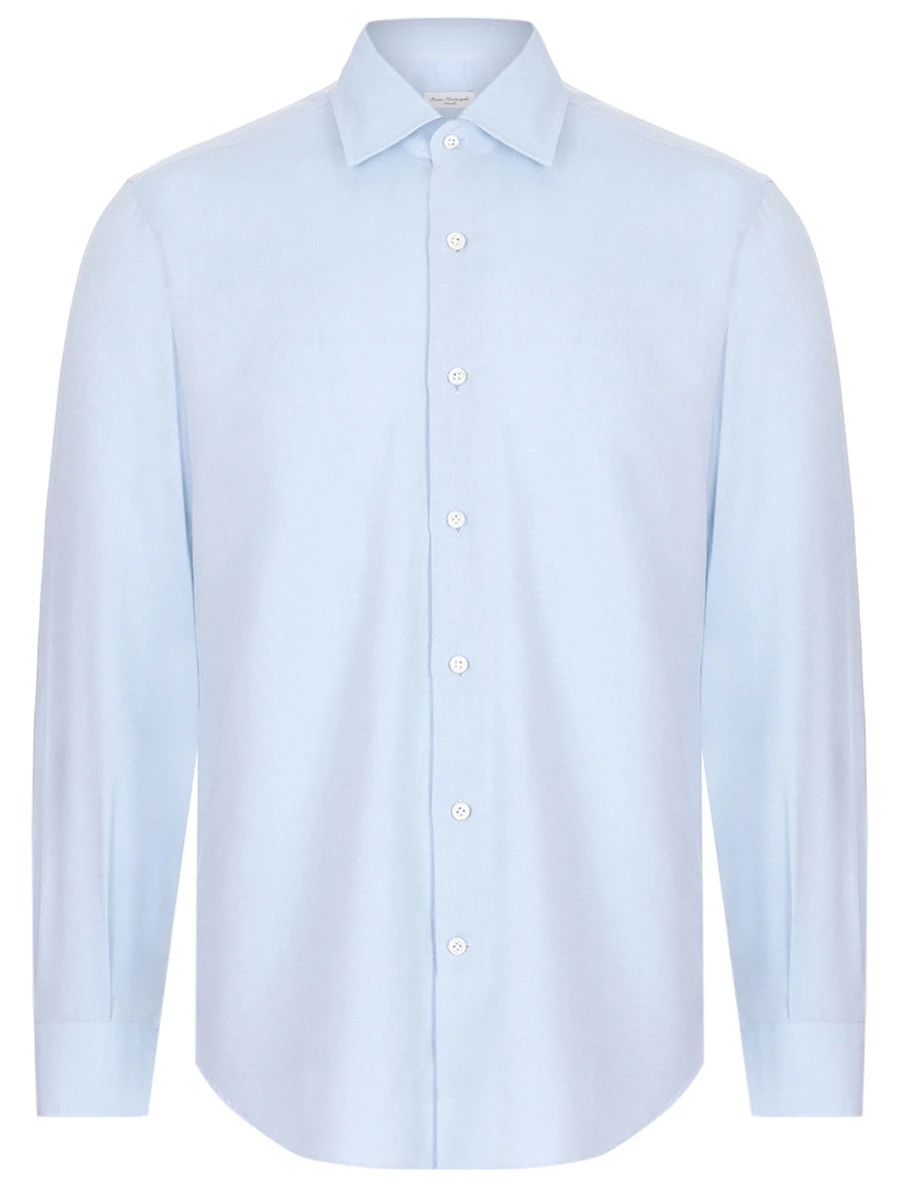 Рубашка Regular Fit хлопковая MARIA SANTANGELO F356923-15 Светло Голубой 