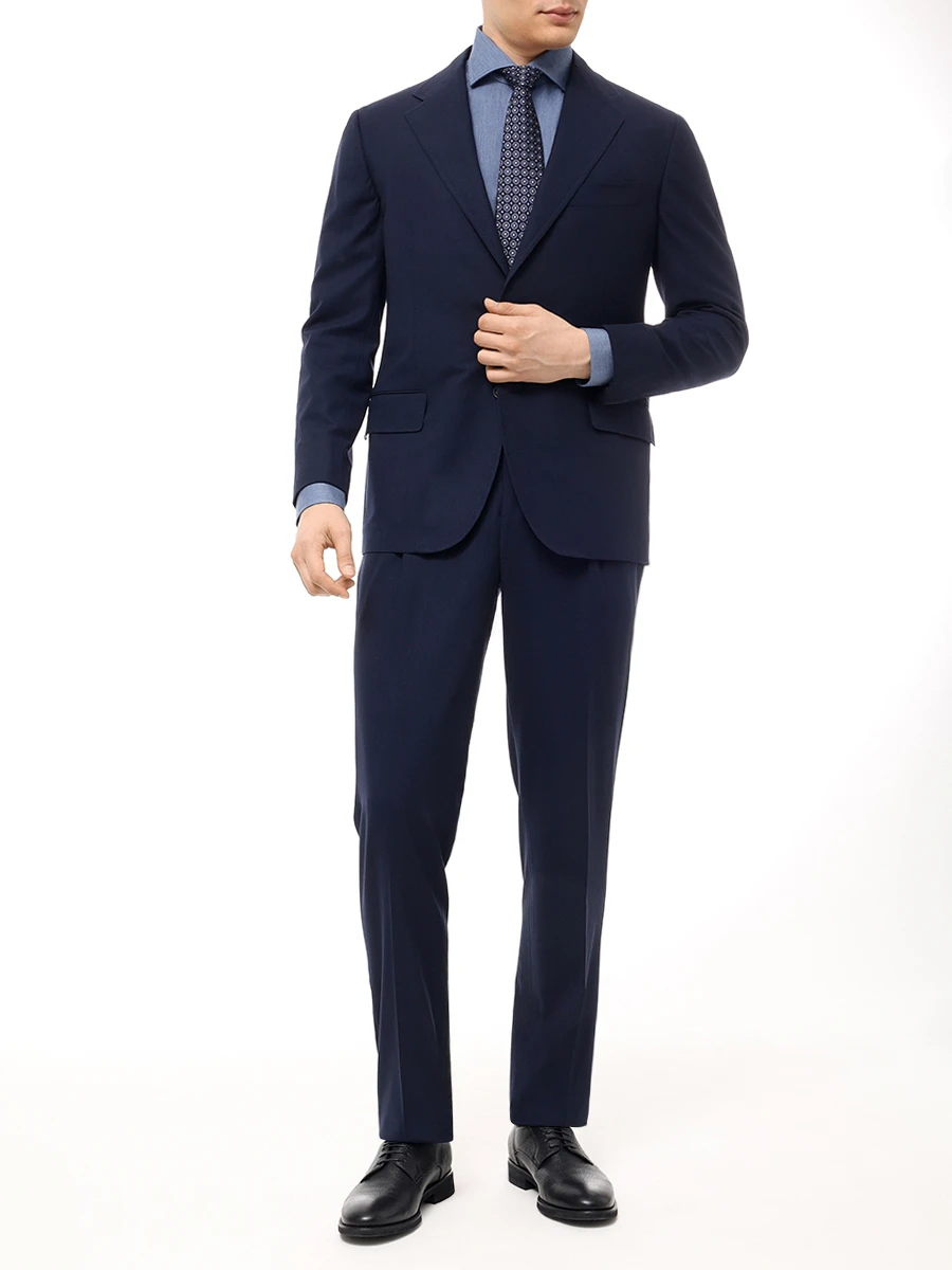 Рубашка Regular Fit хлопковая MARIA SANTANGELO F356924-16 Синий  Фото 2