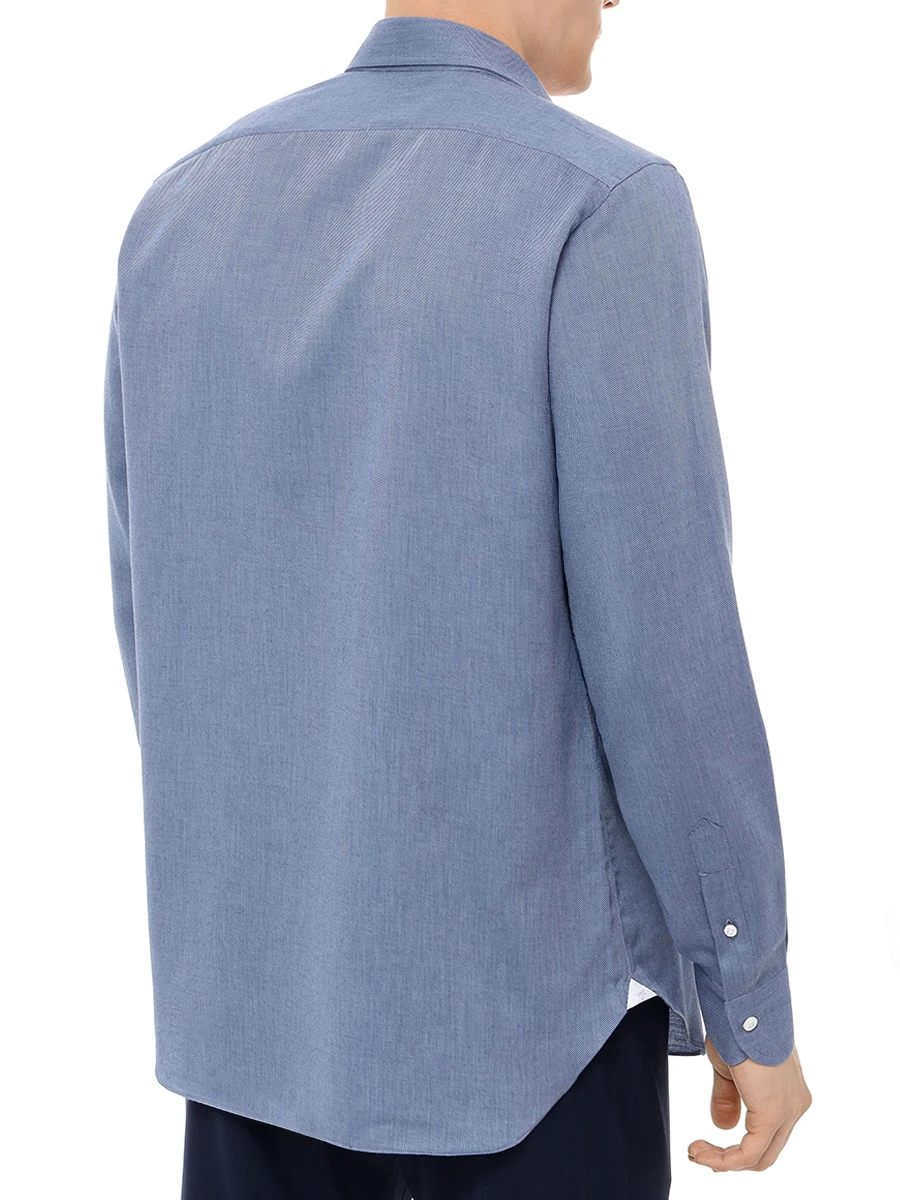 Рубашка Regular Fit хлопковая MARIA SANTANGELO F356924-16 Синий  Фото 3